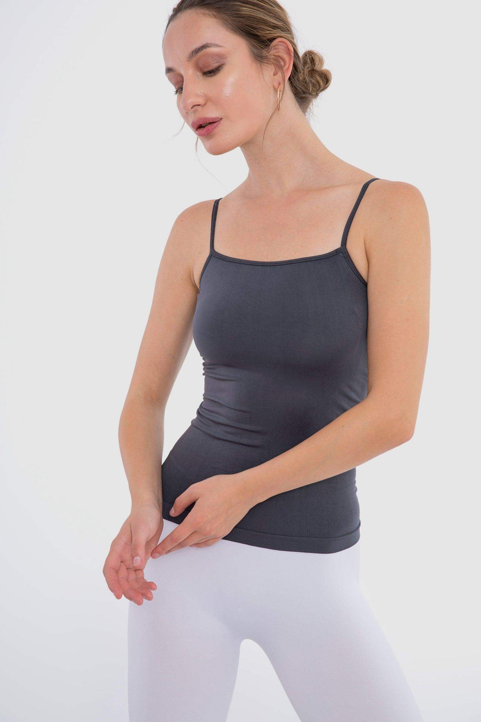 Microfiber Slip On Tank Top - Carina - ÙƒØ§Ø±ÙŠÙ†Ø§