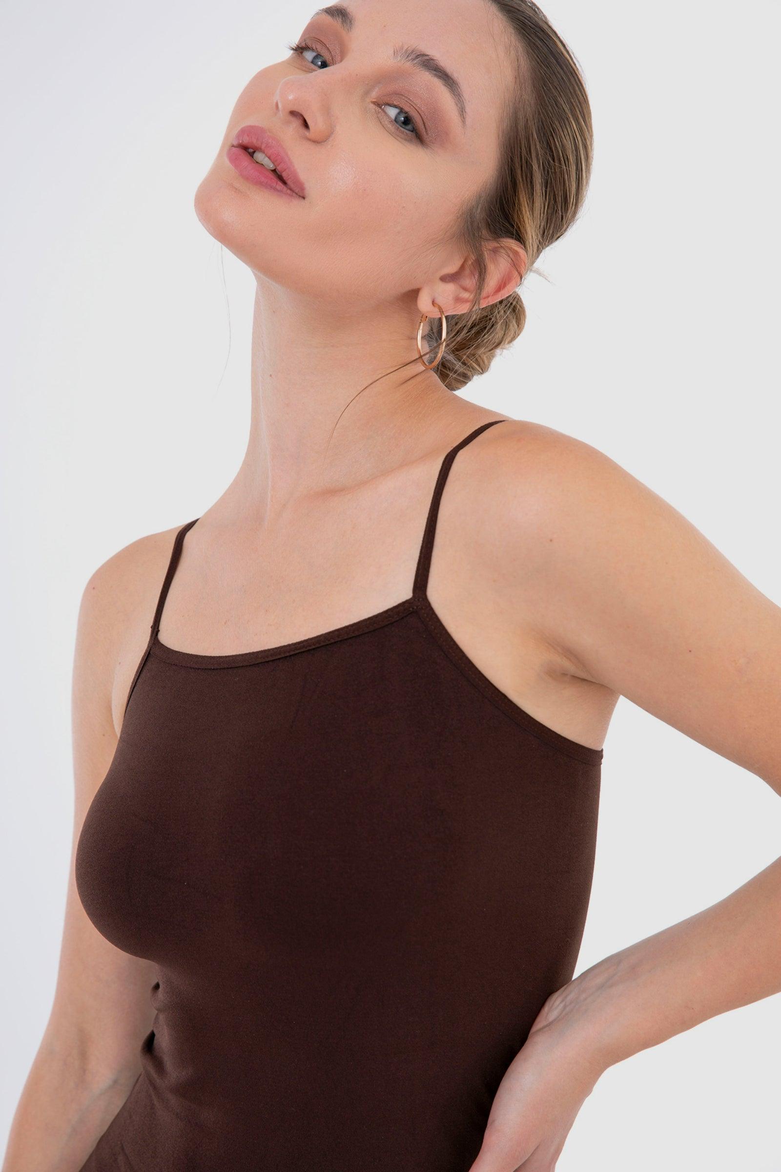 Microfiber Slip On Tank Top - Carina - ÙƒØ§Ø±ÙŠÙ†Ø§