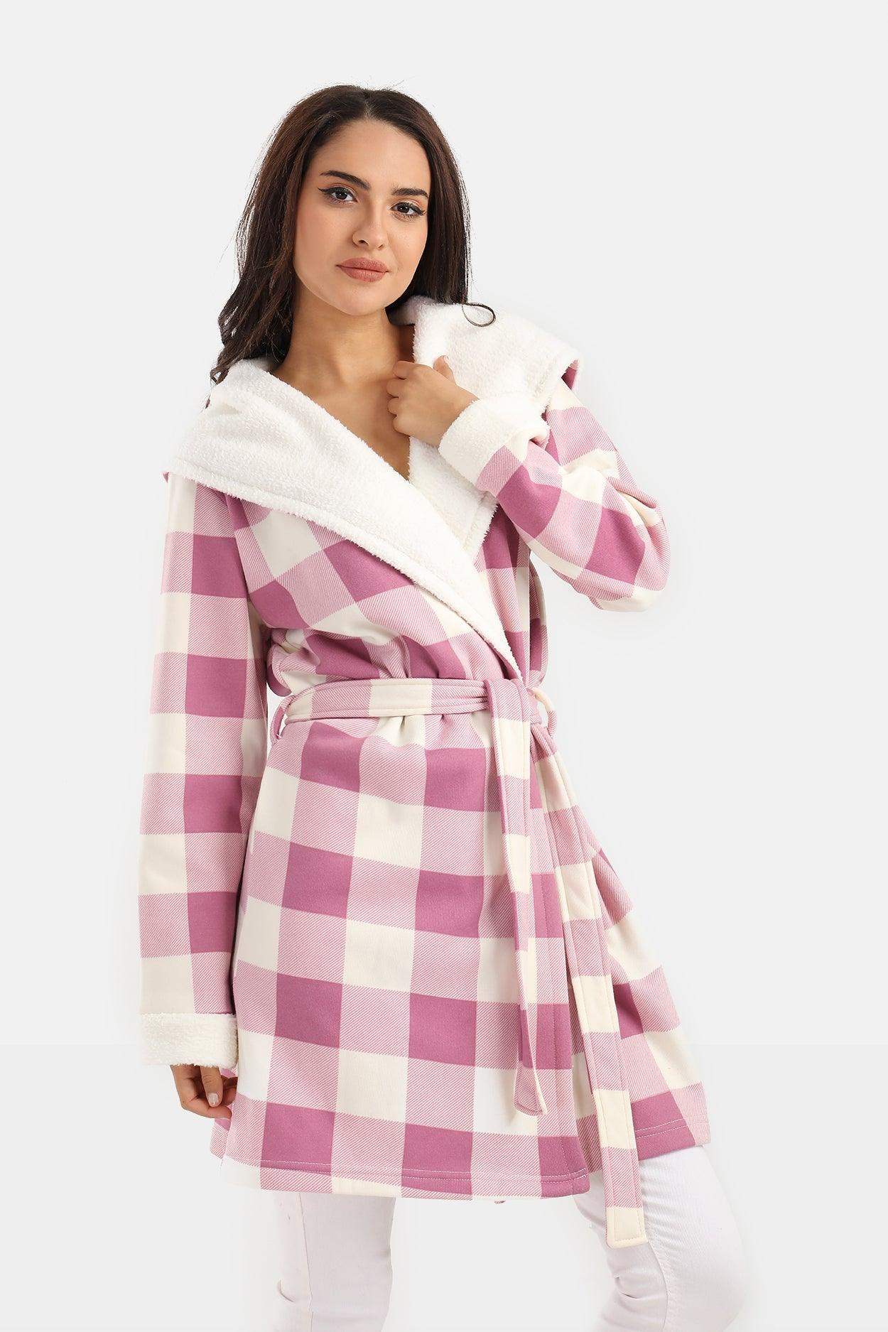 Midi Checks Robe - Carina - ÙƒØ§Ø±ÙŠÙ†Ø§