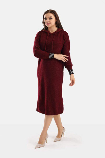 Midi Wool Dress - Carina - ÙƒØ§Ø±ÙŠÙ†Ø§