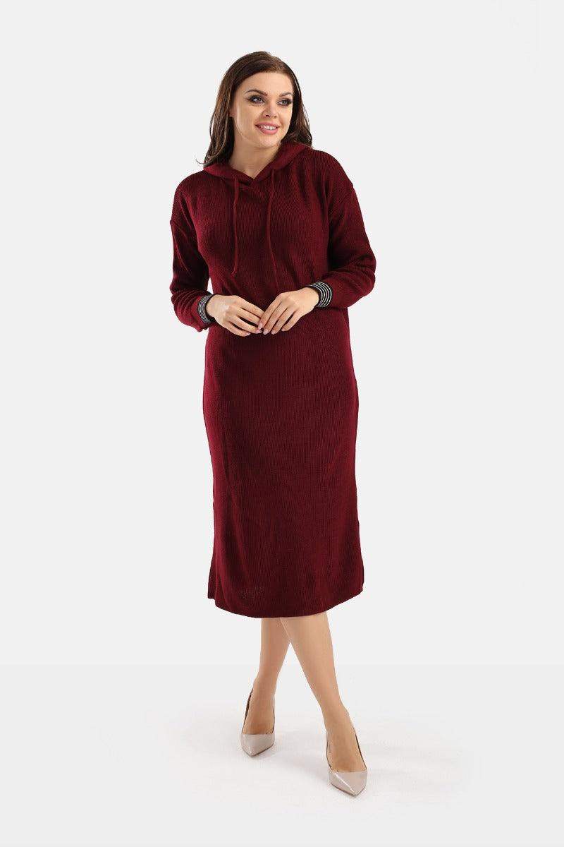 Midi Wool Dress - Carina - ÙƒØ§Ø±ÙŠÙ†Ø§