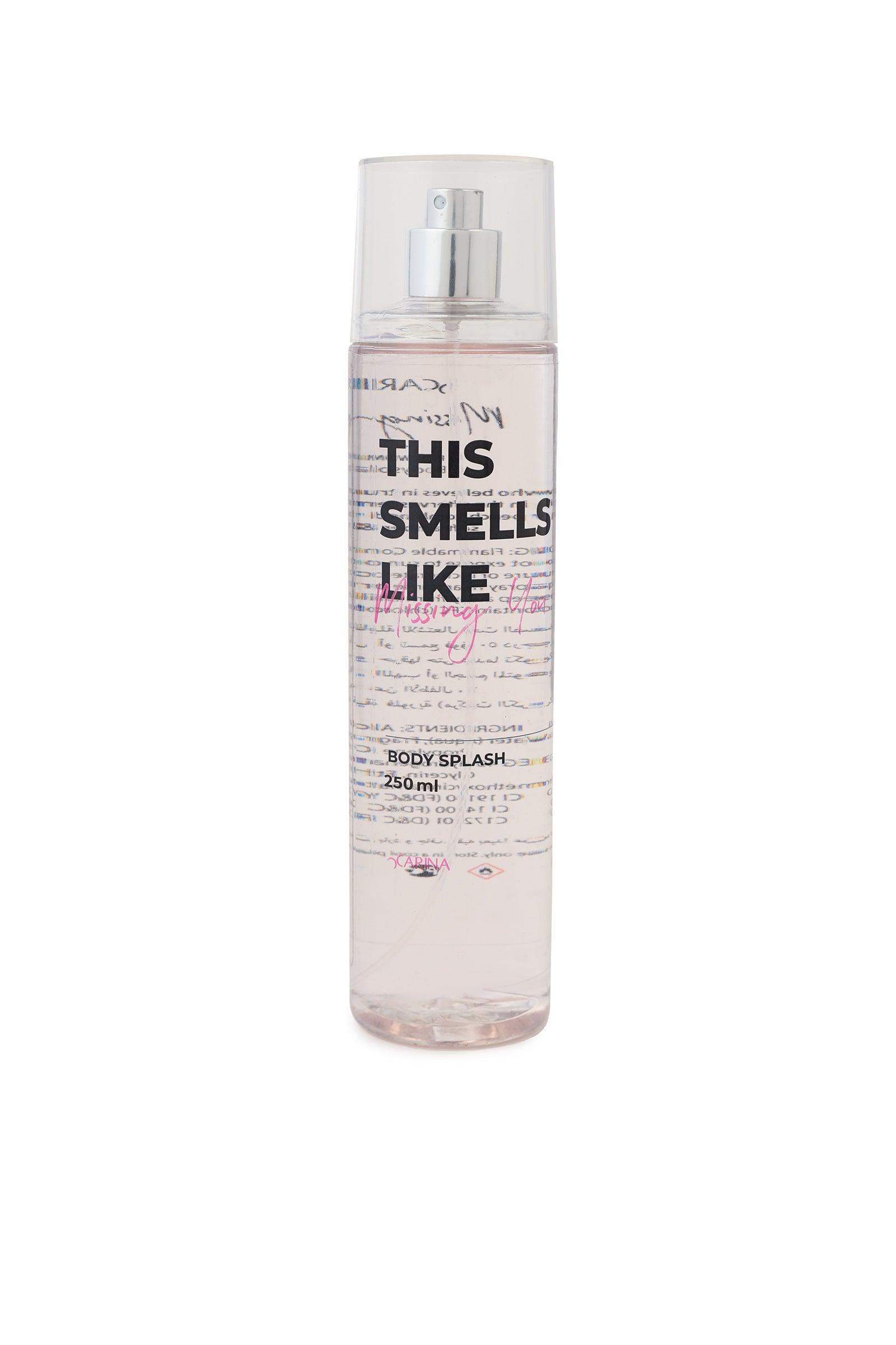 Missing You Body Splash - 250ml - Carina - ÙƒØ§Ø±ÙŠÙ†Ø§