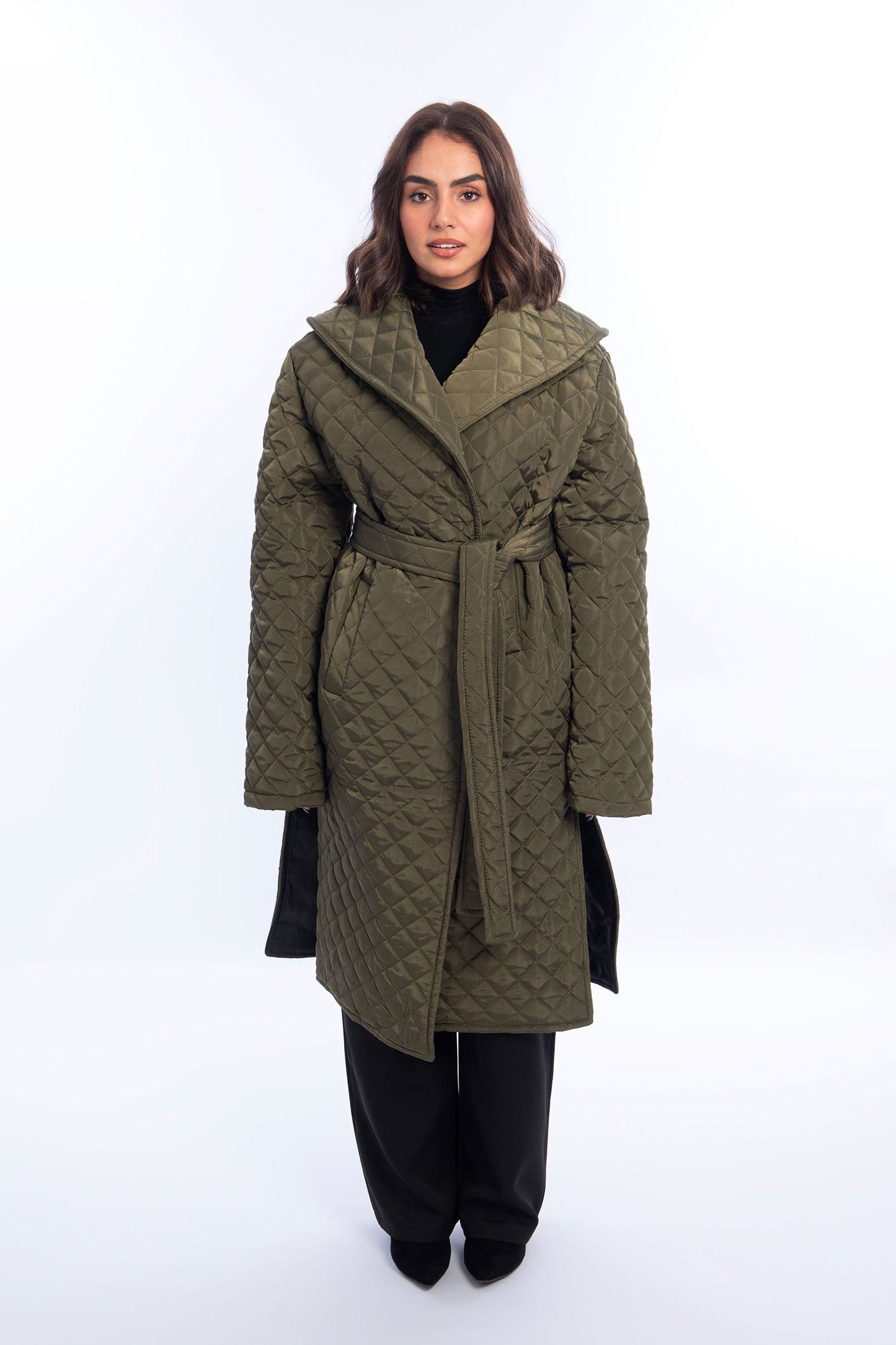 Capella Belted Waterproof Coat