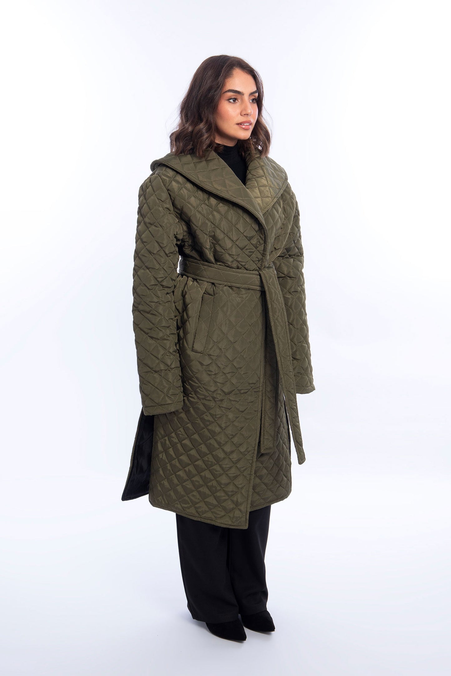 Capella Belted Waterproof Coat