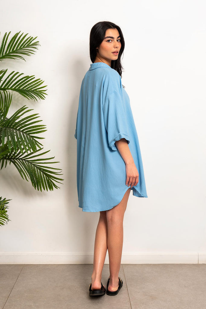 Summer Beach Dress - Baby Blue