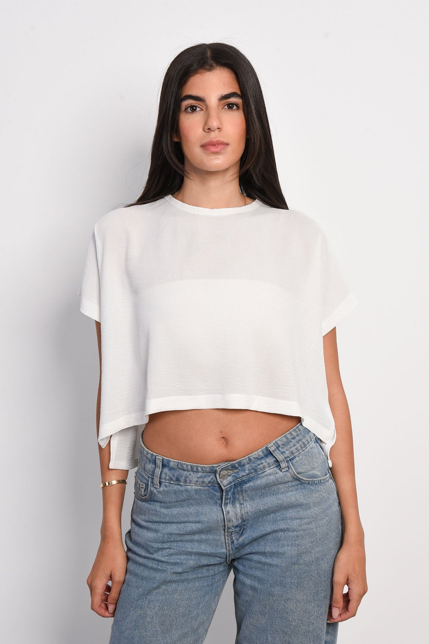 Boxy Square Top - Black