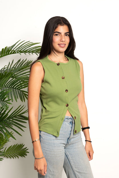 Adjustable Everyday Top - Lime