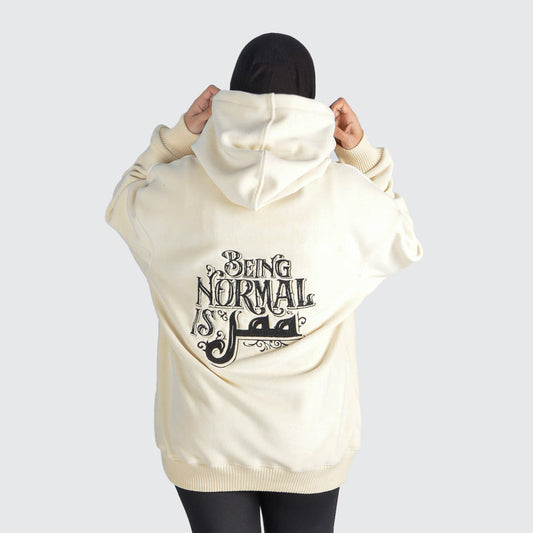 Being Normal is â€œMomelâ€ Oversized Hoodie