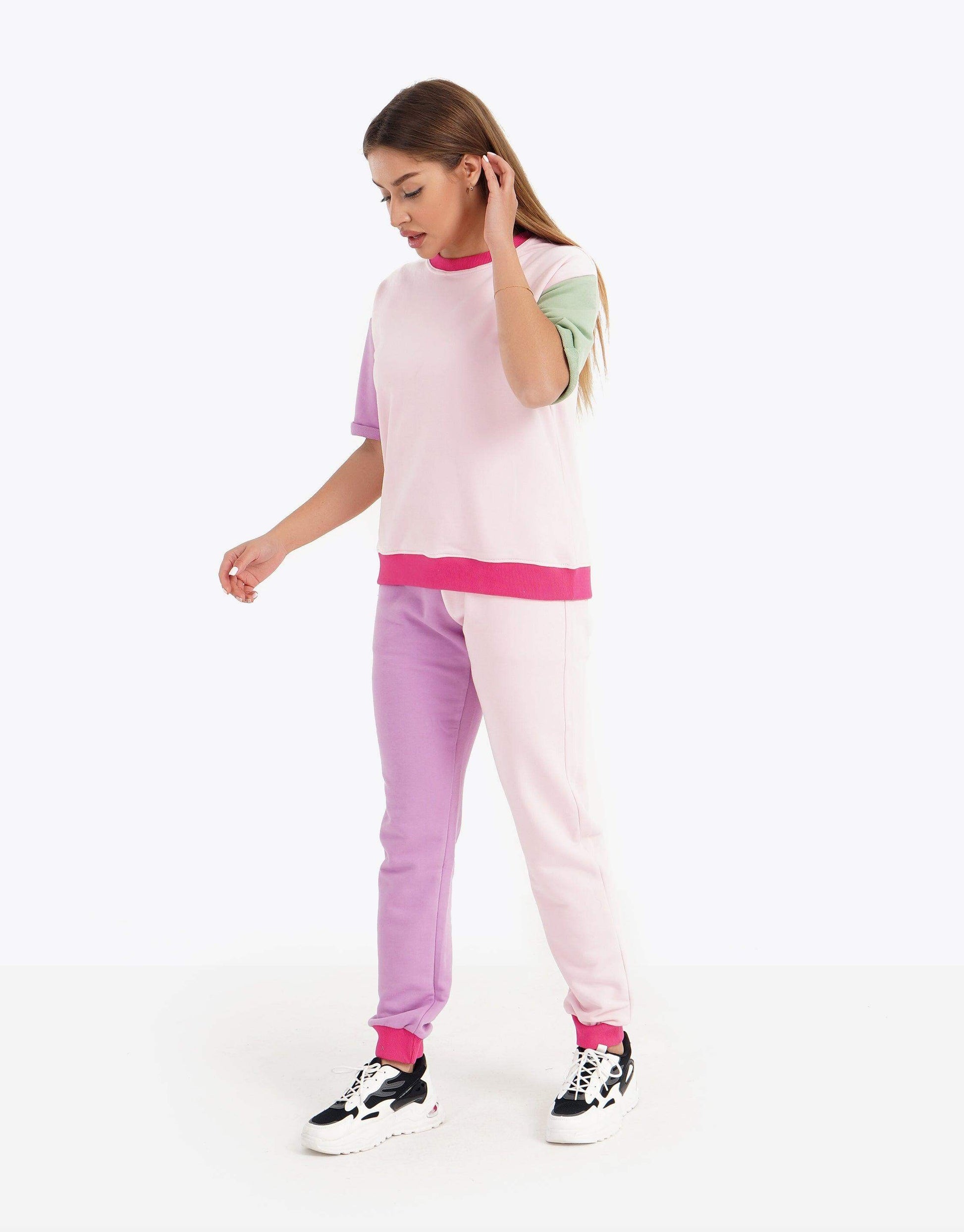 Multicolor Loungewear Set - Carina - ÙƒØ§Ø±ÙŠÙ†Ø§