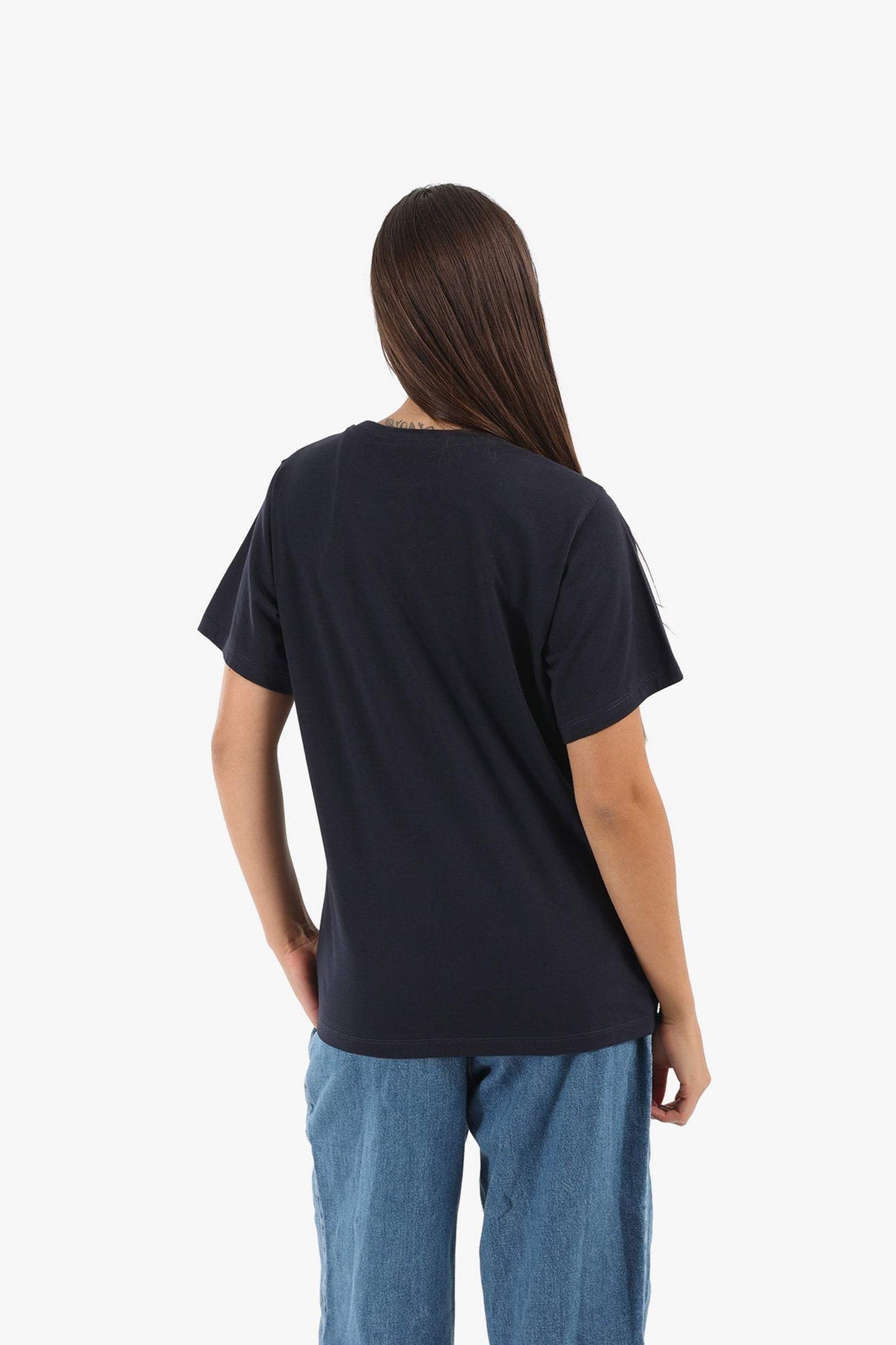 Navy Printed Lounge T-Shirt - Carina - ÙƒØ§Ø±ÙŠÙ†Ø§