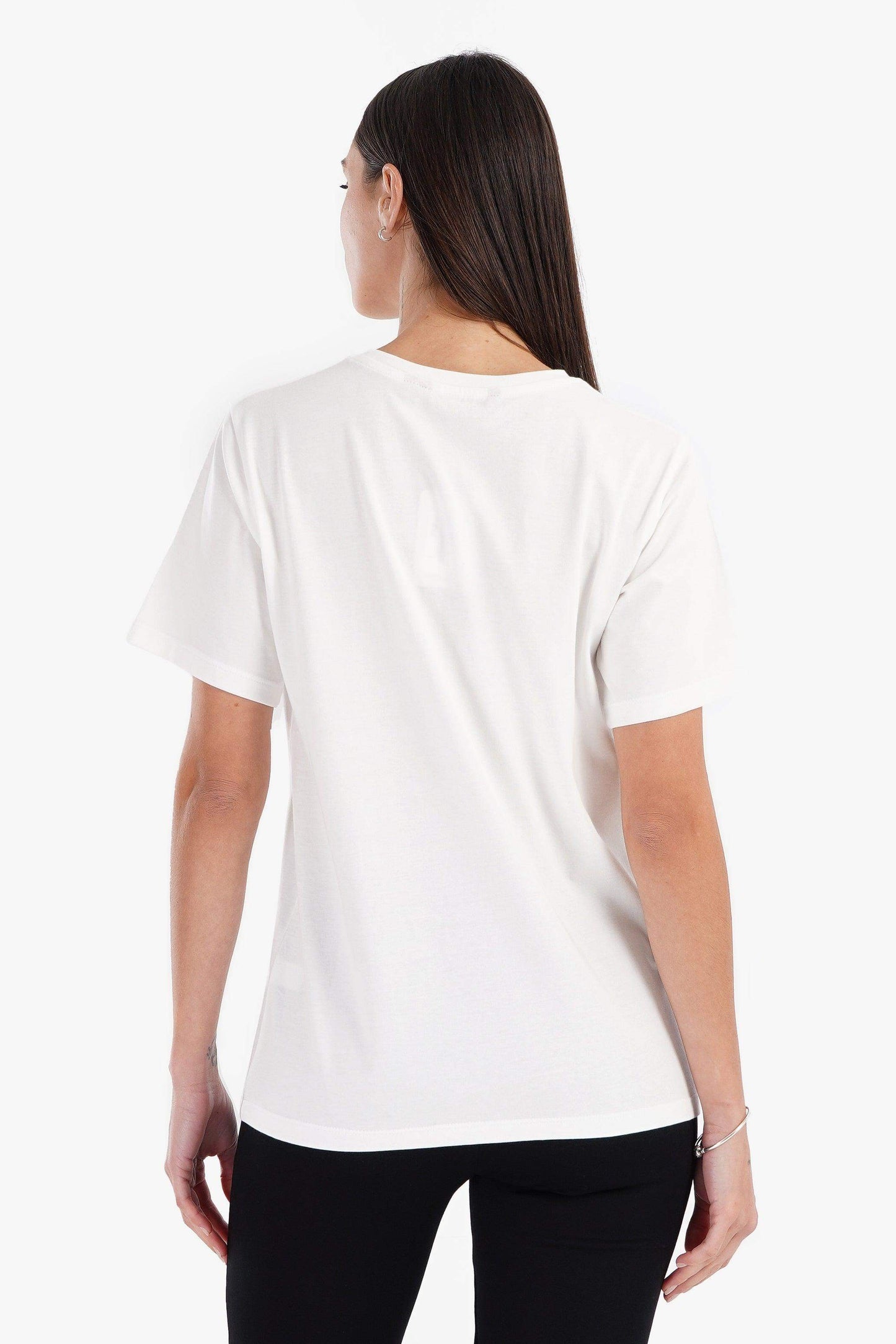 Off White Lounge T-Shirt - Carina - ÙƒØ§Ø±ÙŠÙ†Ø§