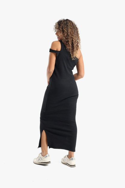 One Shoulder Cotton Dress - Carina - ÙƒØ§Ø±ÙŠÙ†Ø§