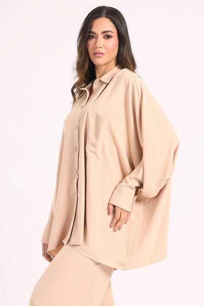 One Size Asymmetrical Shirt - Carina - ÙƒØ§Ø±ÙŠÙ†Ø§