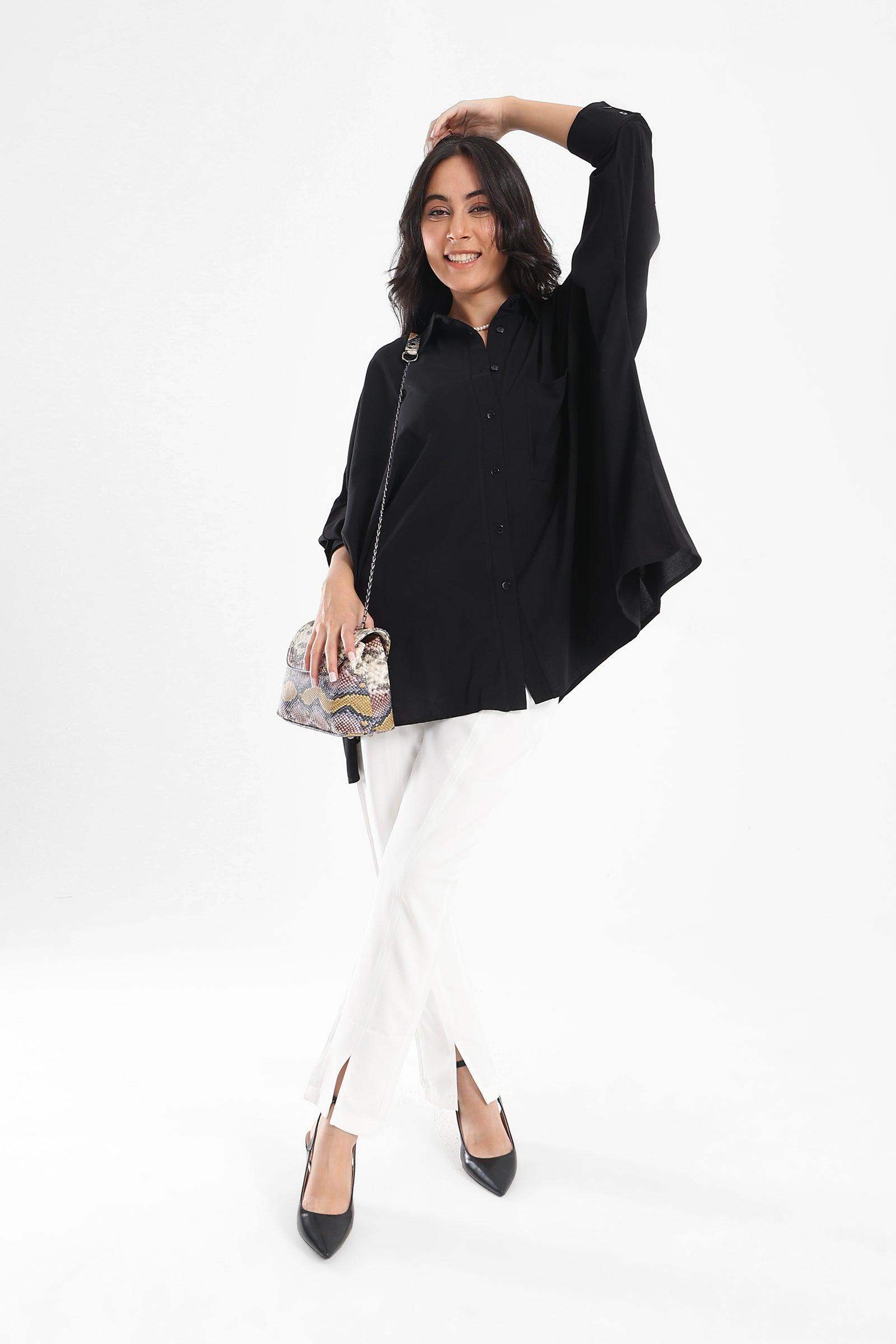 One Size Asymmetrical Shirt - Carina - ÙƒØ§Ø±ÙŠÙ†Ø§