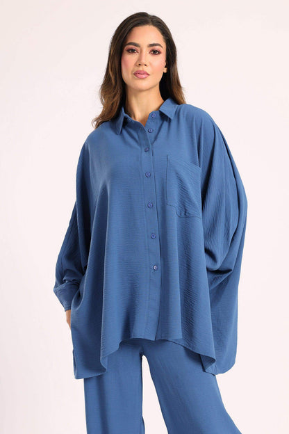 One Size Asymmetrical Shirt - Carina - ÙƒØ§Ø±ÙŠÙ†Ø§