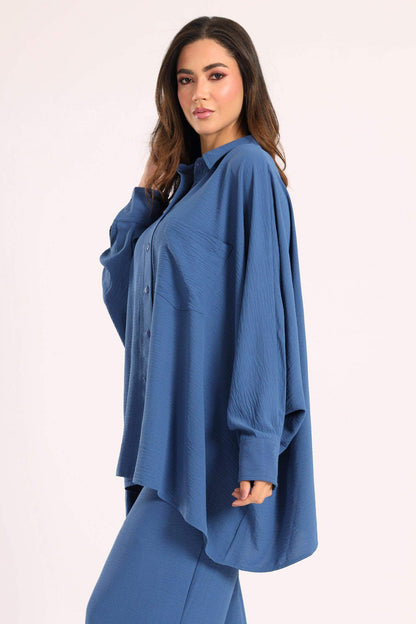 One Size Asymmetrical Shirt - Carina - ÙƒØ§Ø±ÙŠÙ†Ø§