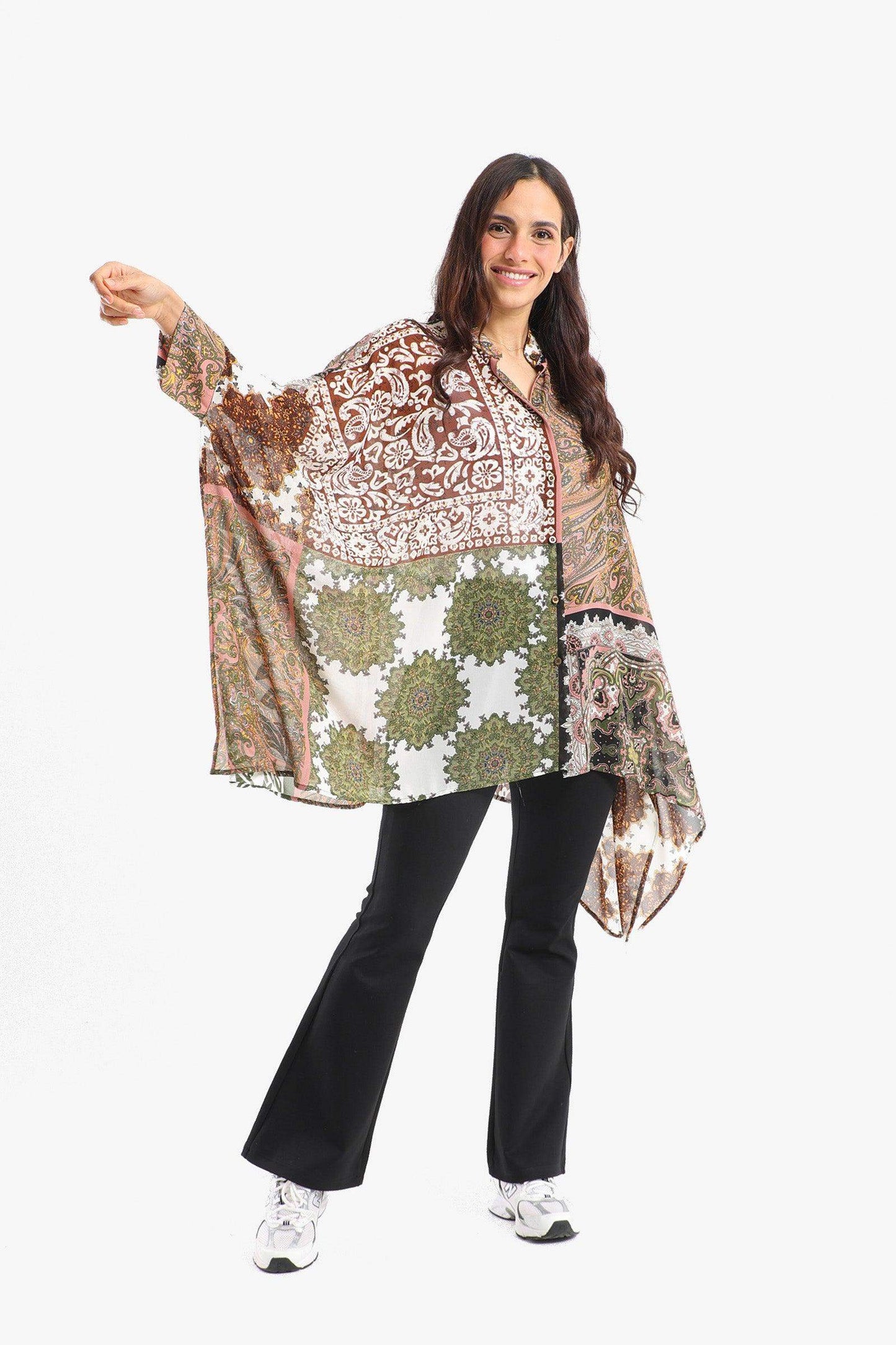 One Size Poncho Shirt - Carina - ÙƒØ§Ø±ÙŠÙ†Ø§