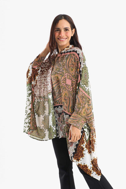 One Size Poncho Shirt - Carina - ÙƒØ§Ø±ÙŠÙ†Ø§