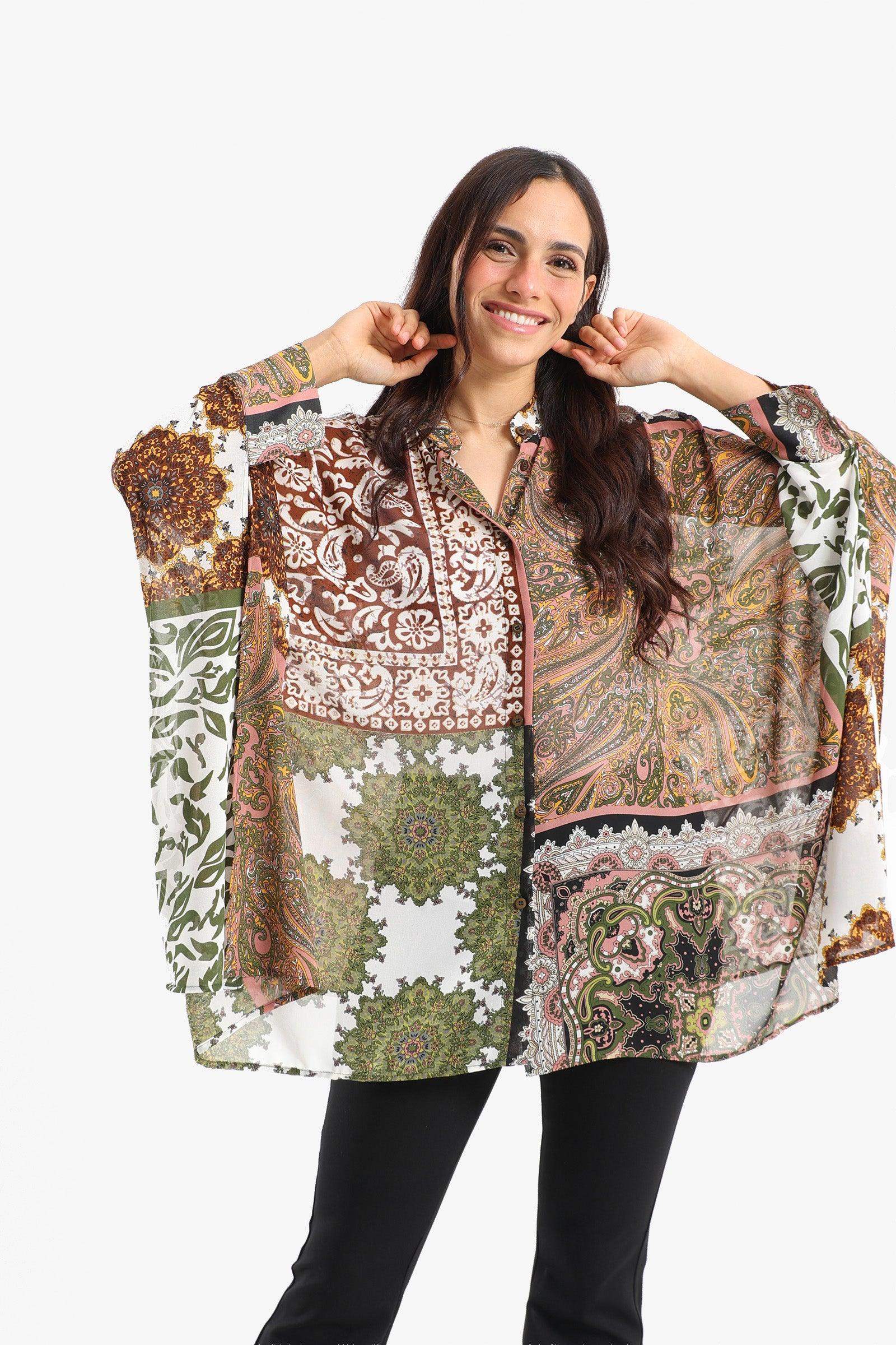 One Size Poncho Shirt - Carina - ÙƒØ§Ø±ÙŠÙ†Ø§