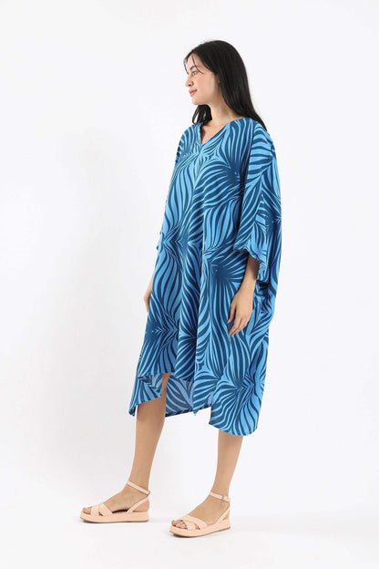 One Size Printed Dress - Carina - ÙƒØ§Ø±ÙŠÙ†Ø§