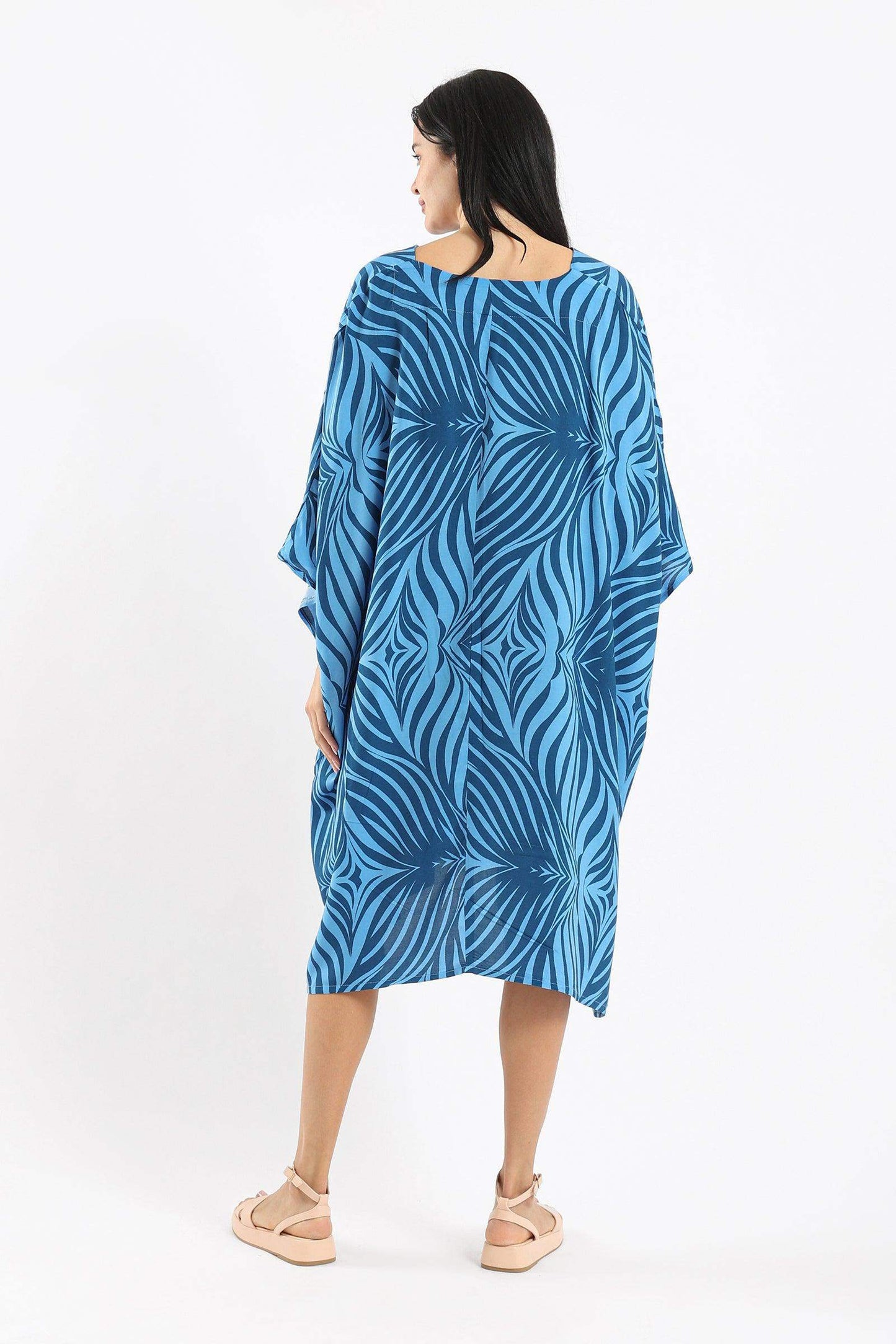 One Size Printed Dress - Carina - ÙƒØ§Ø±ÙŠÙ†Ø§