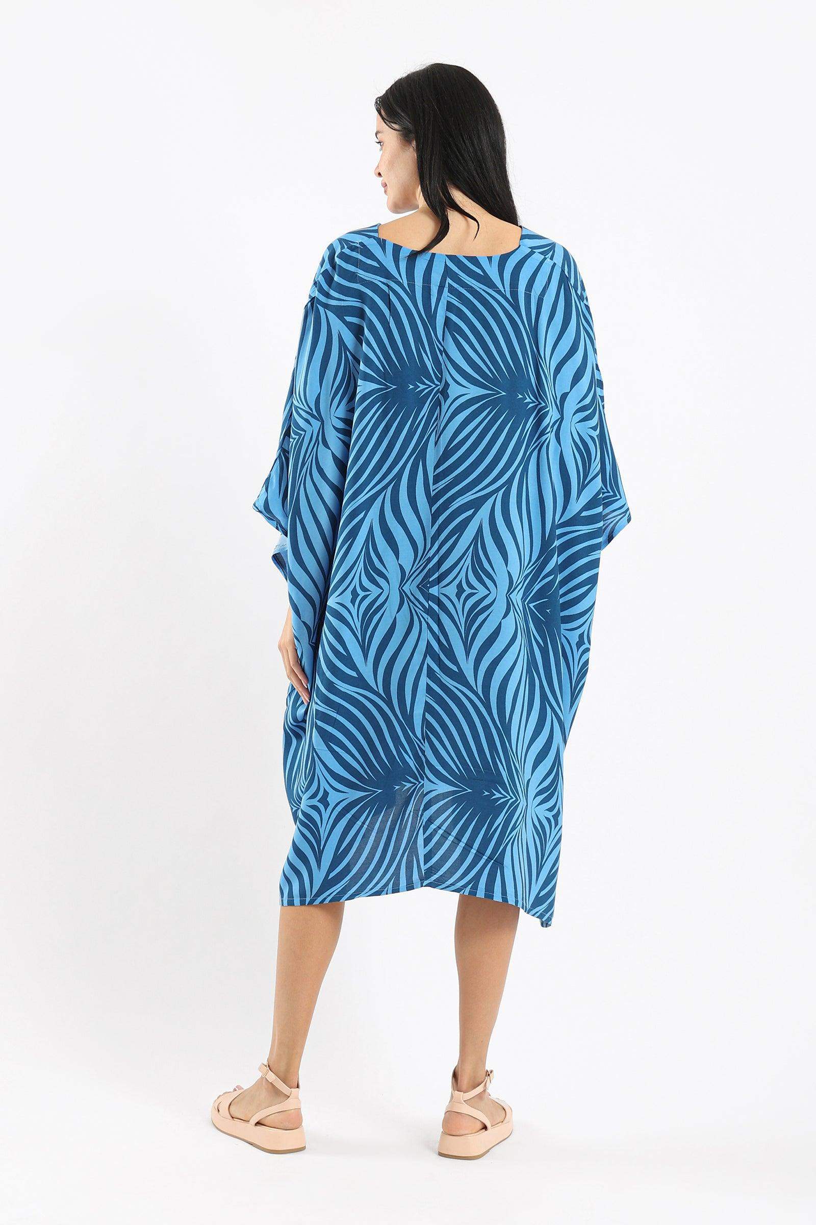 One Size Printed Dress - Carina - ÙƒØ§Ø±ÙŠÙ†Ø§