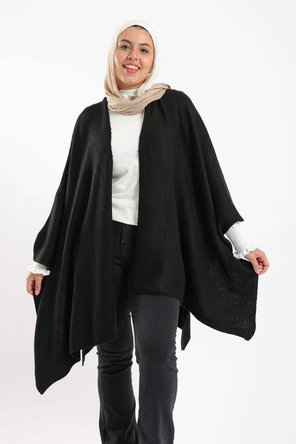 One Size Wool Poncho - Carina - ÙƒØ§Ø±ÙŠÙ†Ø§