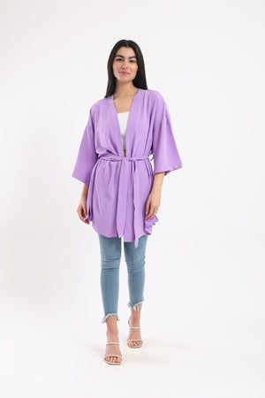 Open Neckline Cardigan - Clue-wear