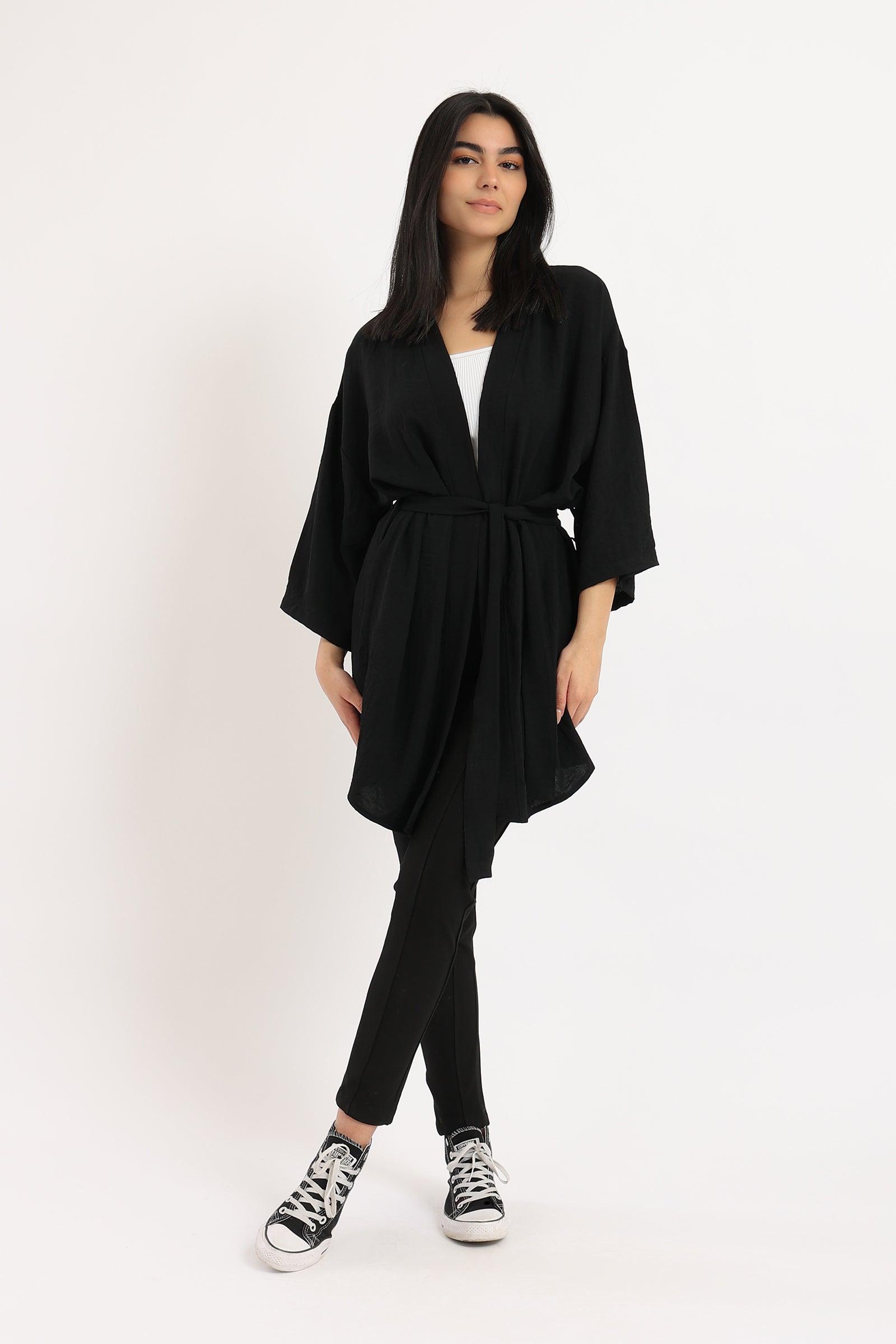 Open Neckline Cardigan - Clue-wear
