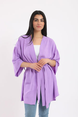 Open Neckline Cardigan - Clue-wear