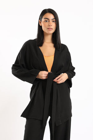 Open Solid Cardigan - Clue Wear