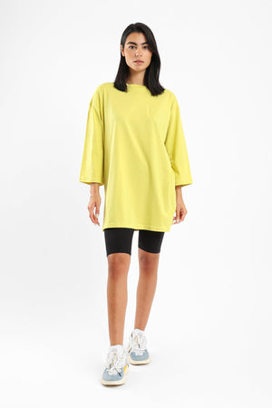 Oversized Back Printed T-shirt - Clue Wear