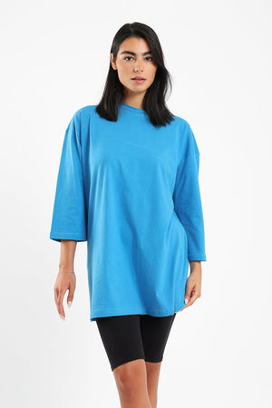 Oversized Back Printed T-shirt - Clue Wear