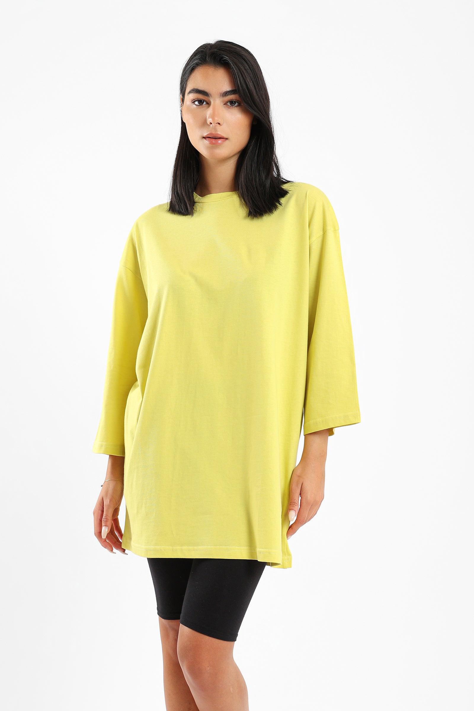 Oversized Back Printed T-shirt - Clue Wear