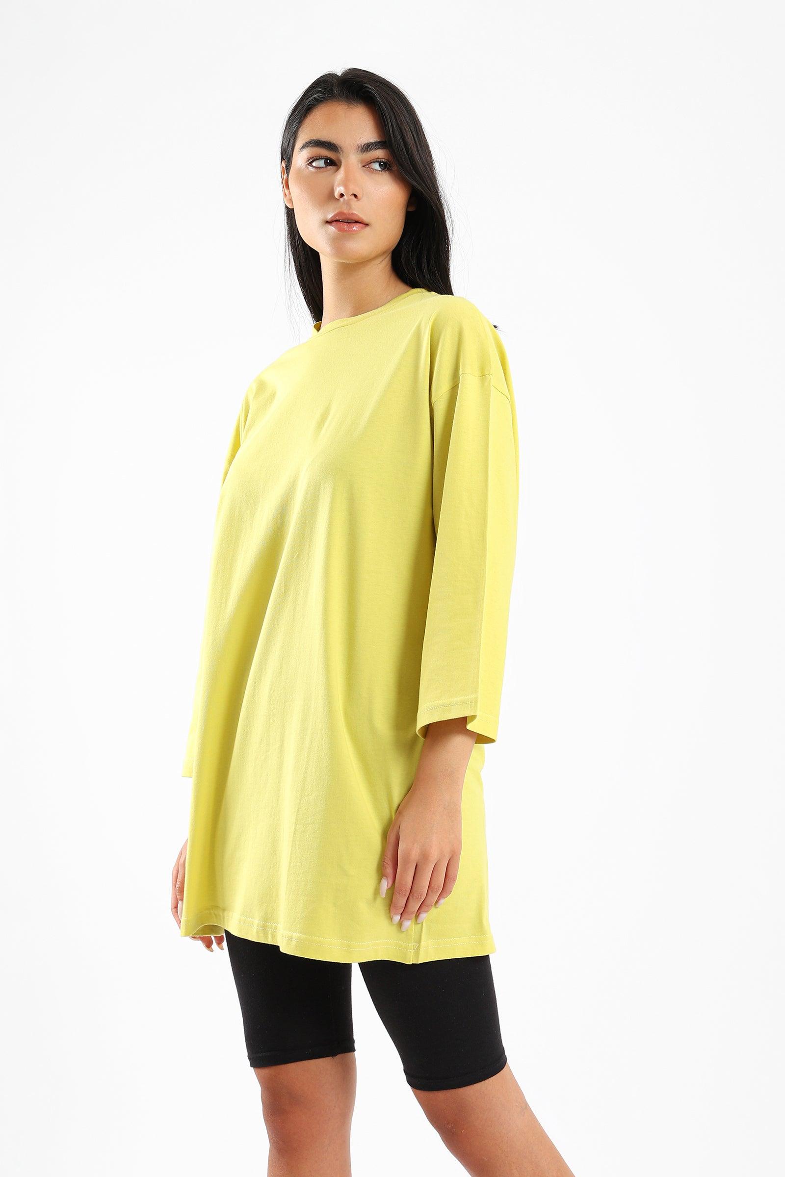 Oversized Back Printed T-shirt - Clue Wear