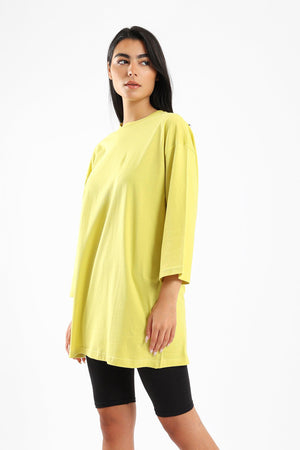 Oversized Back Printed T-shirt - Clue Wear