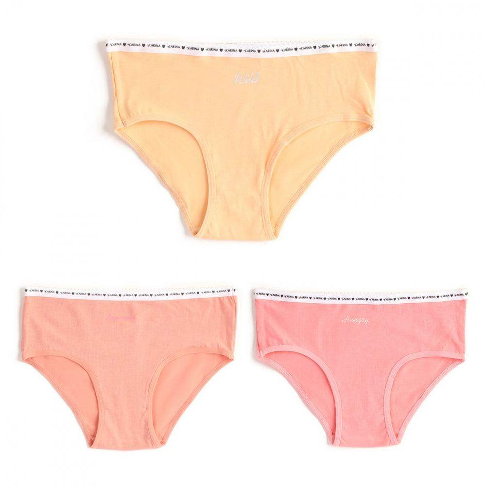 Pack of 10 Cotton Brief - Carina - ÙƒØ§Ø±ÙŠÙ†Ø§