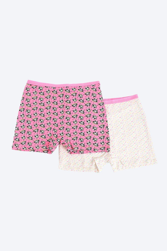 Pack of 2 Colored Short Panties - Carina - ÙƒØ§Ø±ÙŠÙ†Ø§