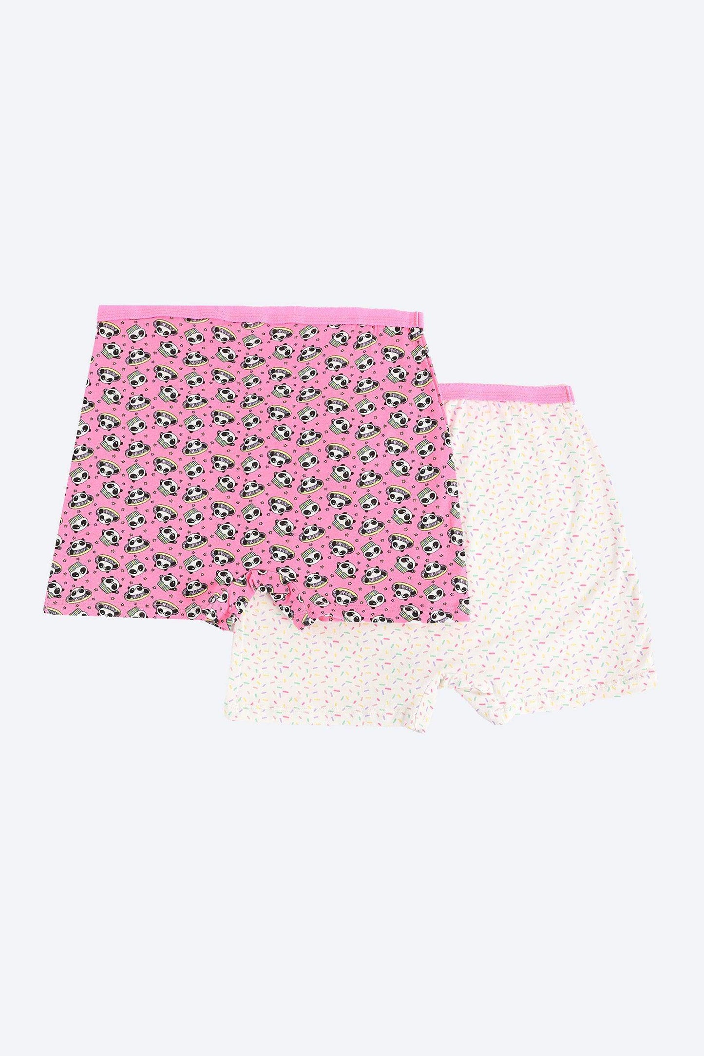 Pack of 2 Colored Short Panties - Carina - ÙƒØ§Ø±ÙŠÙ†Ø§