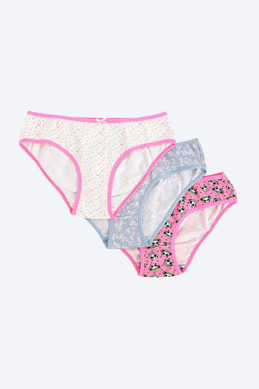 Pack of 3 Colored Bikini Panties - Carina - ÙƒØ§Ø±ÙŠÙ†Ø§