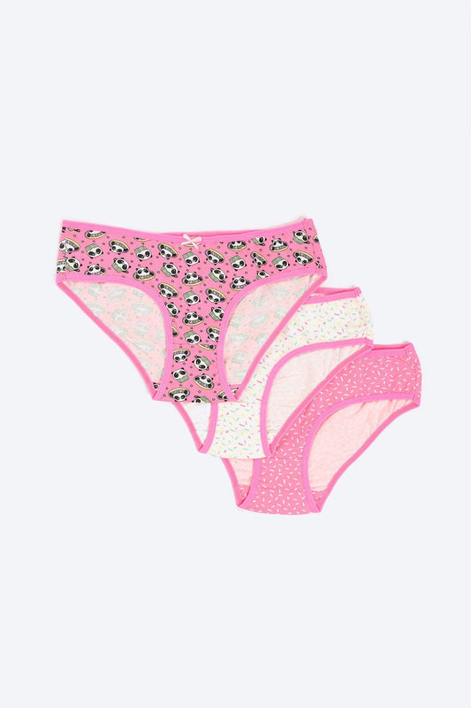 Pack of 3 Colored Bikini Panties - Carina - ÙƒØ§Ø±ÙŠÙ†Ø§