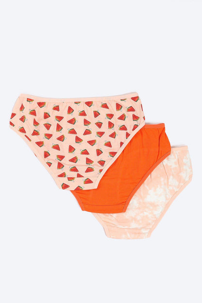 Pack of 3 Colored Bikini Panties - Carina - ÙƒØ§Ø±ÙŠÙ†Ø§