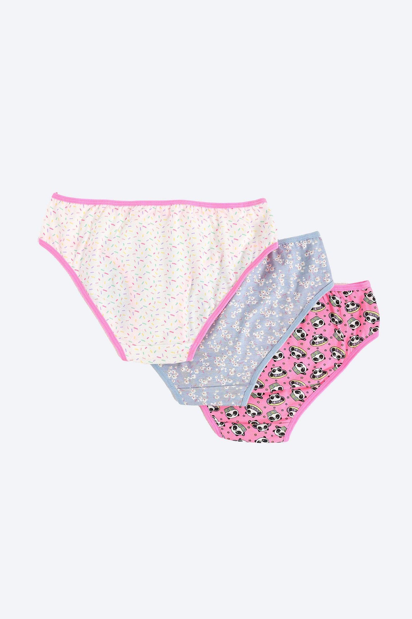 Pack of 3 Colored Bikini Panties - Carina - ÙƒØ§Ø±ÙŠÙ†Ø§