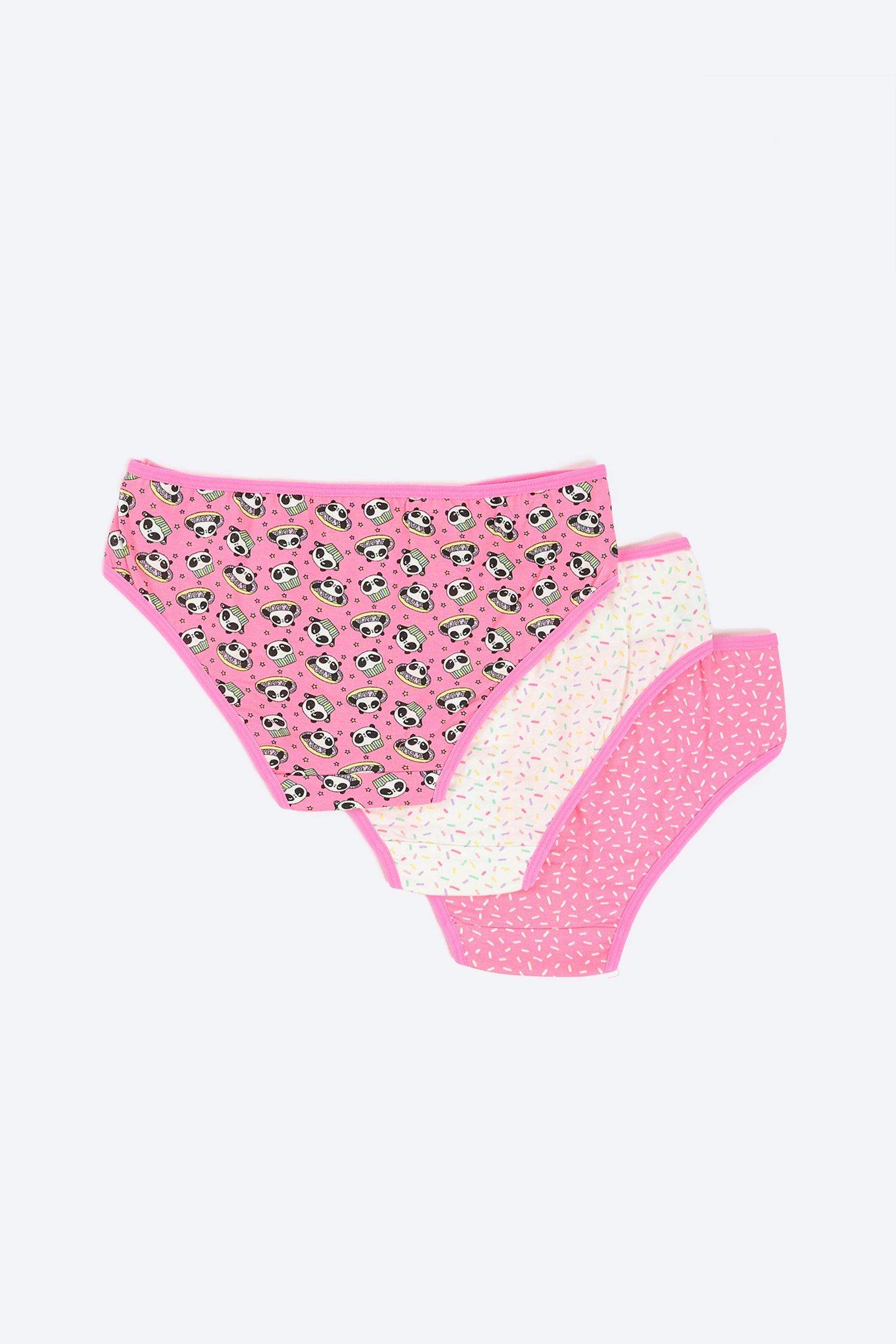 Pack of 3 Colored Bikini Panties - Carina - ÙƒØ§Ø±ÙŠÙ†Ø§