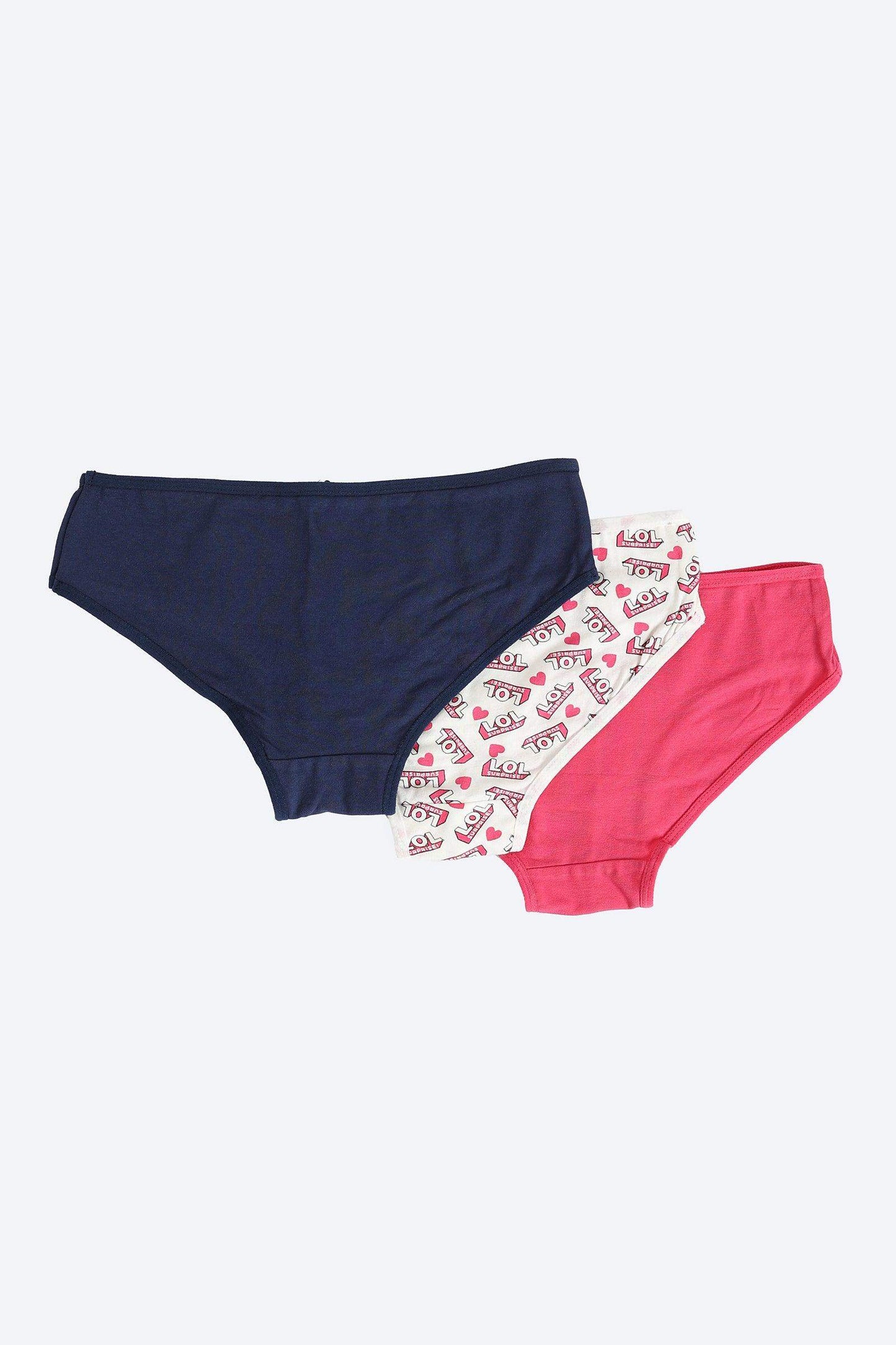 Pack of 3 Colored Bikini Panties - Carina - ÙƒØ§Ø±ÙŠÙ†Ø§