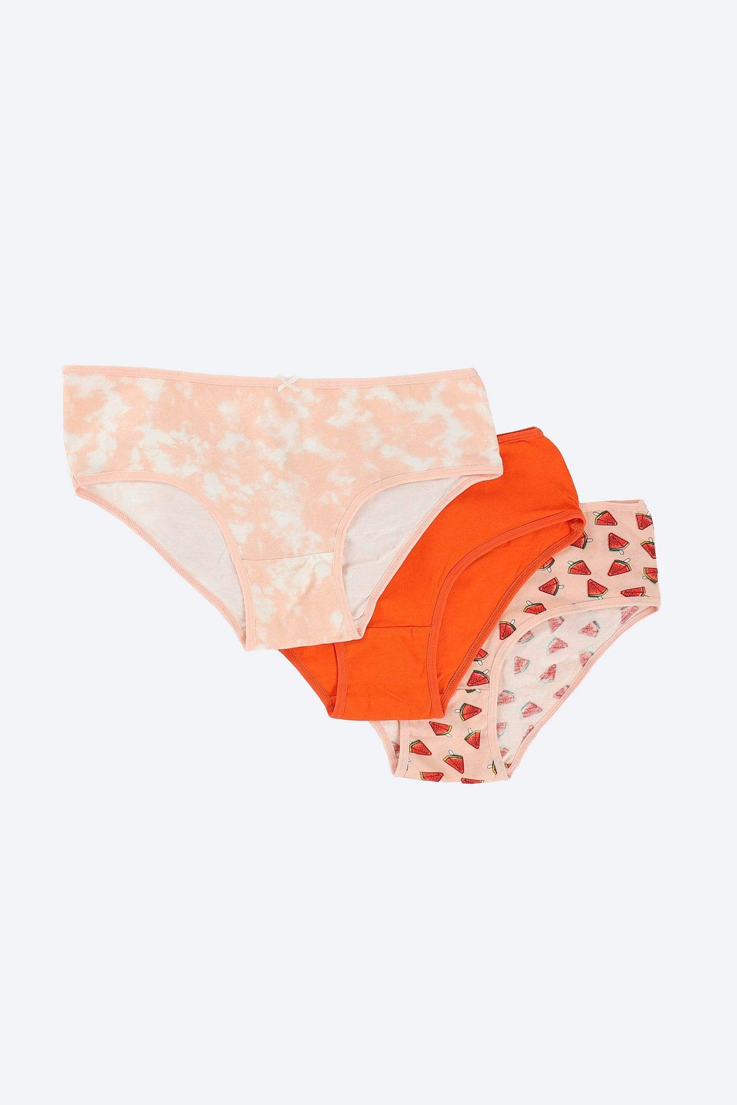 Pack of 3 Colored Brief Panties - Carina - ÙƒØ§Ø±ÙŠÙ†Ø§