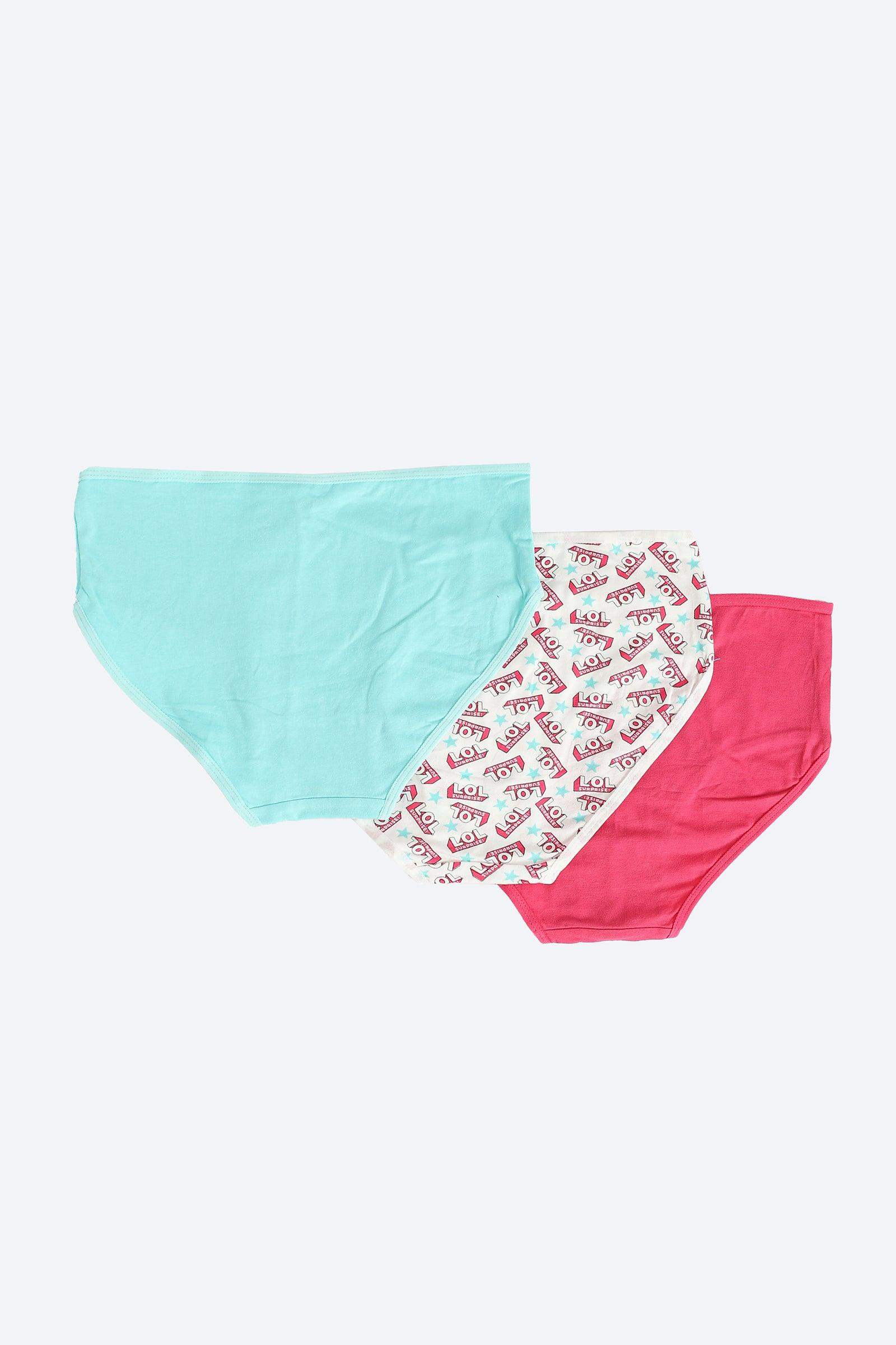 Pack of 3 Colored Brief Panties - Carina - ÙƒØ§Ø±ÙŠÙ†Ø§