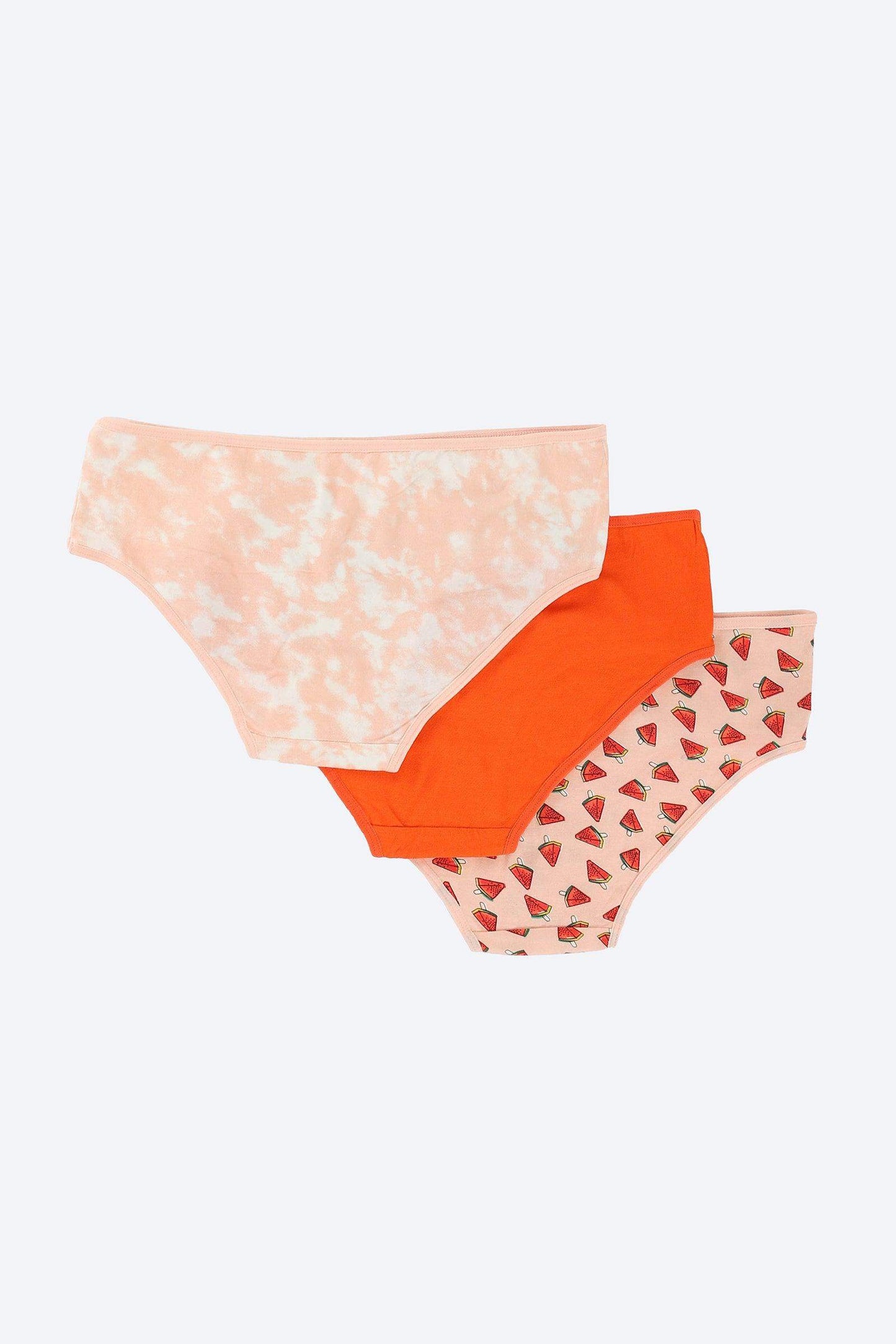 Pack of 3 Colored Brief Panties - Carina - ÙƒØ§Ø±ÙŠÙ†Ø§