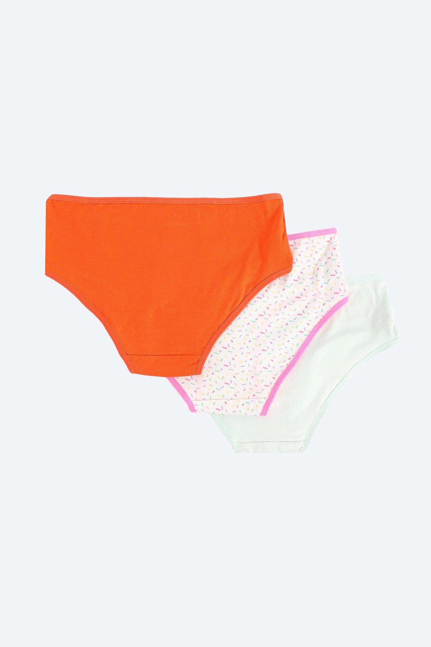 Pack of 3 Colored Brief Panties - Carina - ÙƒØ§Ø±ÙŠÙ†Ø§