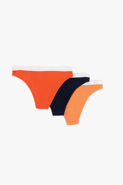 Pack of 3 Colored Thong Panties - Carina - ÙƒØ§Ø±ÙŠÙ†Ø§